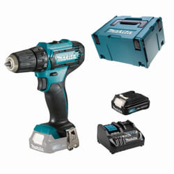 Makita - Perceuse visseuse 12 v cxt Li-Ion ø 10 mm DF333DZJ + Batterie BL1021B 12V 2Ah + Chargeur DC18RE 12V/18V