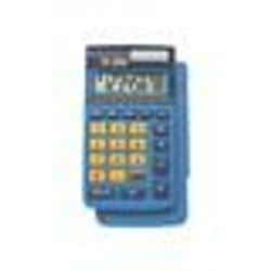 Texas Instruments TI-106 II calculatrice Poche Calculatrice à écran Bleu