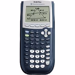 Texas Instruments TI-84 Plus, Poche, Calculatrice graphique, Port USB, Bleu, Argent
