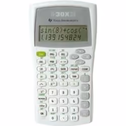 Texas Instruments TI-30XIIB, Poche, Calculatrice scientifique, 11 chiffres, 2 lignes, Batterie, Gris, Blanc