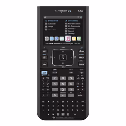 Texas Instruments TI-Nspire CX CAS, Poche, Calculatrice graphique, Port USB, Batterie, Noir