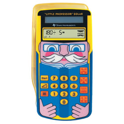 Texas Instruments Little Professor Solar calculatrice Poche Calculatrice graphique Multicolore