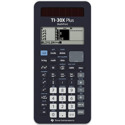 Texas Instruments TI-30X Plus MathPrint calculatrice Poche Calculatrice scientifique Noir