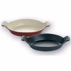 CHASSEUR 071085 plat de cuisson 0,5 L Ovale Métal Plat à gratin