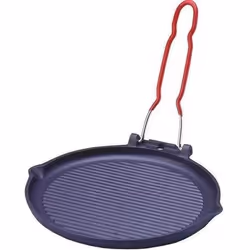 Invicta - grill rond fonte 23cm noir - 32710