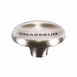 Bouton inox pour cocotte en fonte - Bouton inox plein chic et pratique qui résiste aux fortes températures du four et qui peu ...