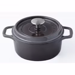 INVICTA Cocotte ronde - Ø 18 cm - Taupe - Tous feux dont induction