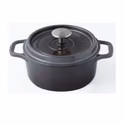 Cocotte en fonte émaillée Invicta 402207 est idéale pour mijoter tous vos plats en sécurité grâce à son astucieux couvercle à ...