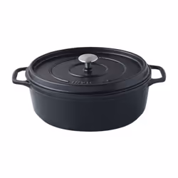 Cocotte ovale Invicta 403271. INVICTA : fondeur-émailleur français implanté depuis 1924 à Donchéry avec un savoir-faire uniqu ...