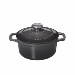 CHASSEUR PUC471089, Plat à cuisson, Rond, Fonte, 1 personne(s), Vitrocéramique, Halogène, Gaz, Induction, Anthracite