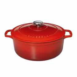 CHASSEUR PUC472258, Plat à cuisson, Rond, Fonte, 4 personne(s), Vitrocéramique, Halogène, Gaz, Induction, Terre cuite