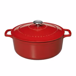 CHASSEUR PUC472803, Plat à cuisson, Rond, Fonte, 6 personne(s), Vitrocéramique, Gaz, Halogène, Induction, Plaque étanche, Rou ...