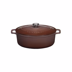 Chasseur - daubière en fonte émaillée 33cm bois de rose - puc473362