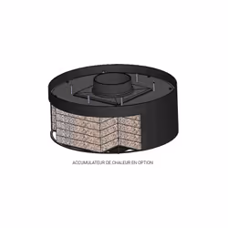 Accumulateur pour poêle NEOSEN étanche Plus - Composé de briques réfractaires, le kit accumulateur de chaleur Neosen Plus con ...