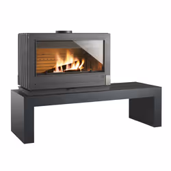 Invicta Preston Intérieure Cheminée autonome Bois de chauffage Anthracite - Vue supplémentaire 4