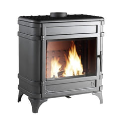 Invicta Siam poêle Pose libre Briquettes de bois Noir