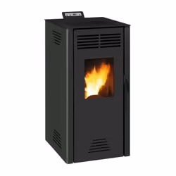 Description générale Le poêle à granulés 'Adrano' est un appareil compact et performant, idéal pour chauffer des espaces alla ...