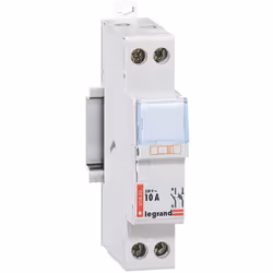 Coupe-circuit 1P+N pour cartouche cylindrique domestique 10A LEGRAND 005820 Coupe-circuit unipolaire + Neutre pour cartouche  ...