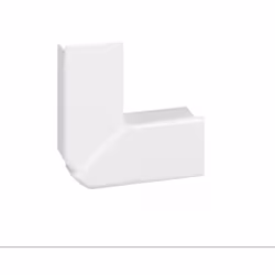 Angle plat 90° pour goulottes DLP monobloc 35x80mm ou 50x80mm blanc LEGRAND 010767 Accessoire de cheminement pour goulotte mo ...