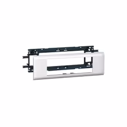 Support Mosaic 6 modules pour goulotte DLP monobloc avec couvercle 65mm