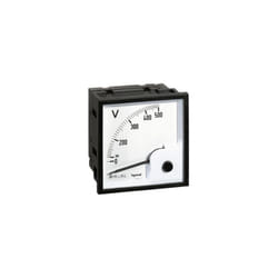 Legrand - Voltmètre analogique 500V à fût carré 68x68mm 014661