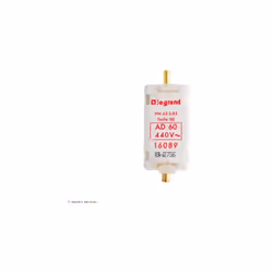 Caractéristiques de la cartouche Taille de fusible selon IEC 60269 : NH0 Courant nominal assigné : 60A Tension assigné : 440V ...