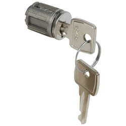Barillet à clé - LEGRAND - Type 1242E - Pour porte vitrée ou métal - 2 clés incluses
