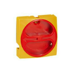 Legrand - Manette cadenassable IP40 pour interrupteur-sectionneur rotatif composable - 20A à 63A - jaune et rouge