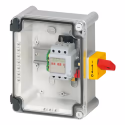 Coffret de proximité 32A IK07 3P avec interrupteur - sectionneur Vistop et bornier de terre Viking 3