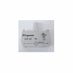Bloc pour tête lumineuse verte raccordement à vis 230V Osmoz LEGRAND 022942 Tarif année : 2019 LEG022942