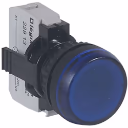 Voyant lumineux Osmoz complet IP69 bleu 12V à 24V alternatif ou continu LEGRAND 023773 Voyant lumineux Osmoz complet IP69 - B ...