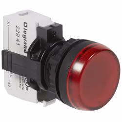Voyant lumineux Osmoz complet IP69 rouge 230V LEGRAND 023791 Voyant lumineux Osmoz complet IP69 - Rouge 230V~ (024161, 022960 ...
