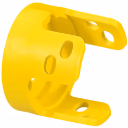 Collerette de garde pour coup de poing Ø40 pousser-tourner et pousser-tirer Osmoz jaune LEGRAND 024181 Collerette de garde Os ...