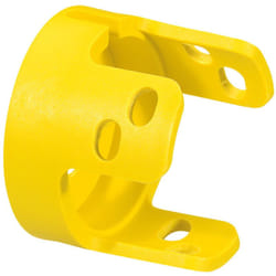 Legrand - Collerette de garde pour coup de poing Ø40 pousser-tourner et pousser-tirer Osmoz jaune 024181