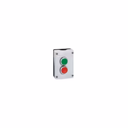 Boîte à bouton équipée Osmoz avec 2 boutons à impulsion vert et rouge avec couvercle gris LEGRAND 024230 Caractéristiques pro ...