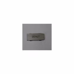 Insert avec texte marquage DEFAUT à enclipser sur un cadre alu petit modèle Osmoz LEGRAND Insert Osmoz avec texte - alu - pet ...