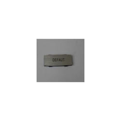 Insert avec texte marquage defaut à enclipser sur un cadre alu petit modèle Osmoz Legrand