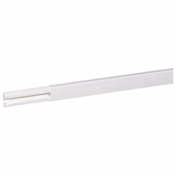 Vendu au mètre, en longueurs de 2 mètres Moulure DLPlus 32x12,5mm 1 compartiment longueur 2,1m - blanc