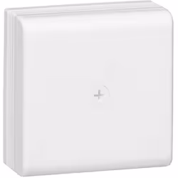 Boîte de dérivation saillie 150x150x65 pour moulure DLPlus blanc LEGRAND 030336 DLPlus, cette boîte permet la dérivation sur  ...
