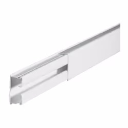 Vendu au mètre, en longueurs de 2 mètres Moulure DLPlus 32x16mm 1 compartiment longueur 2,1m - blanc