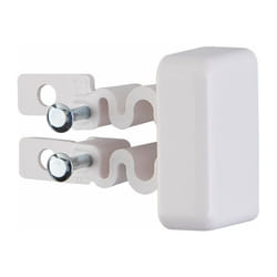 Legrand - embout 40x20 blanc -