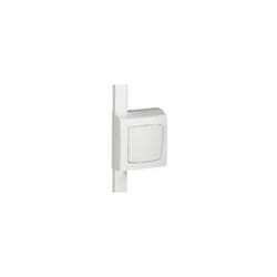 Cadre Appareillage saillie 1 poste pour pose sur moulure DLPlus épaisseur 20mm Blanc Legrand 031409