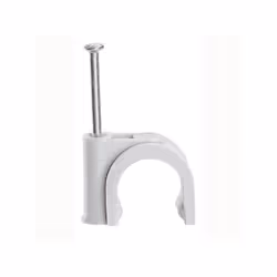 Attache pour câble rond.Garantie 2 ans ◉ Détails : Coloris : gris ◉ Diamètre du câble : 10 mm ◉ Longueur de pointe : 30 mm ◉ ...