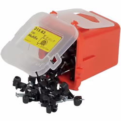 attache multifix - cable diametre 7 a 10 - noir, sachet de 100 pieces/attache multifix - cable diametre 7 a 10 - noir, sachet ...