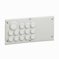 Legrand 036496 protection de sécurité pour prise Acier inoxydable