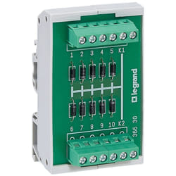 module - 10 diodes anode commune - legrand 036632