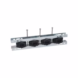 Caractéristiques générales : 1 à 4 barres par pôle - Répartition "standard" - Supports pour 4 barres plates de 50 x 5 à 125 x ...