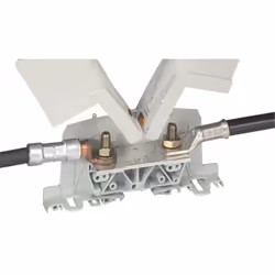 Bloc de jonction de puissance aluminium ou cuivre équipé plage - plage Viking3 avec pas 36mm