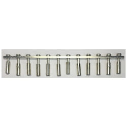 Legrand 039418 Barreau liaison prémonté nu 12- Bloc de jonction Viking 3 - entretoise basse -pas 15