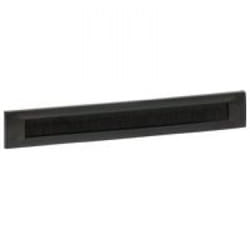 Legrand 046528 - Panneau passe-fils 19" - 1U avec balais - montage sur baies LCS² - plastique